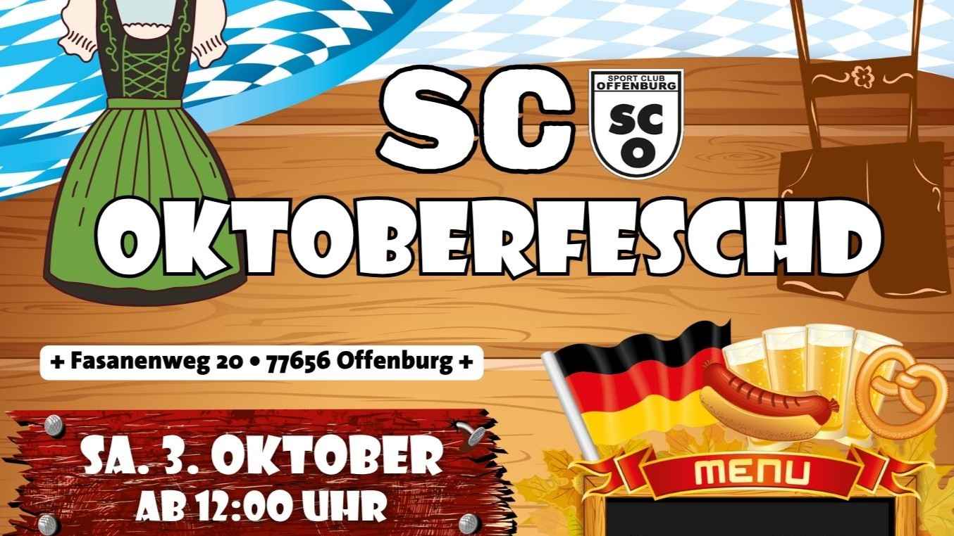 SCO Oktoberfeschd 2026